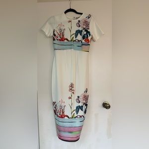ASOS form fitting midi maternity dress. Excellent condition